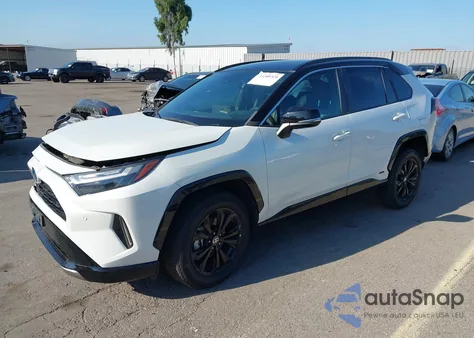2022 Toyota Rav4 Hybrid Xse z USA, uszkodzony, nr VIN 4T3E6RFV3NU077928